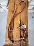 Load image into Gallery viewer, Bling & Speed Twisted Bloodknot Buckstitched Barrel Reins - Gold (7977762423022)
