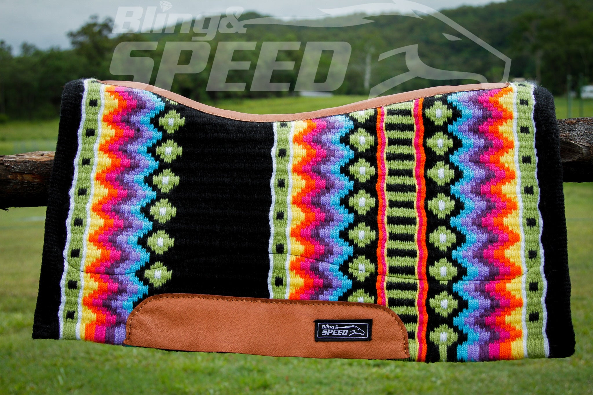 6. "The Garnet Unicorn" Saddle Pad (7873221066990)