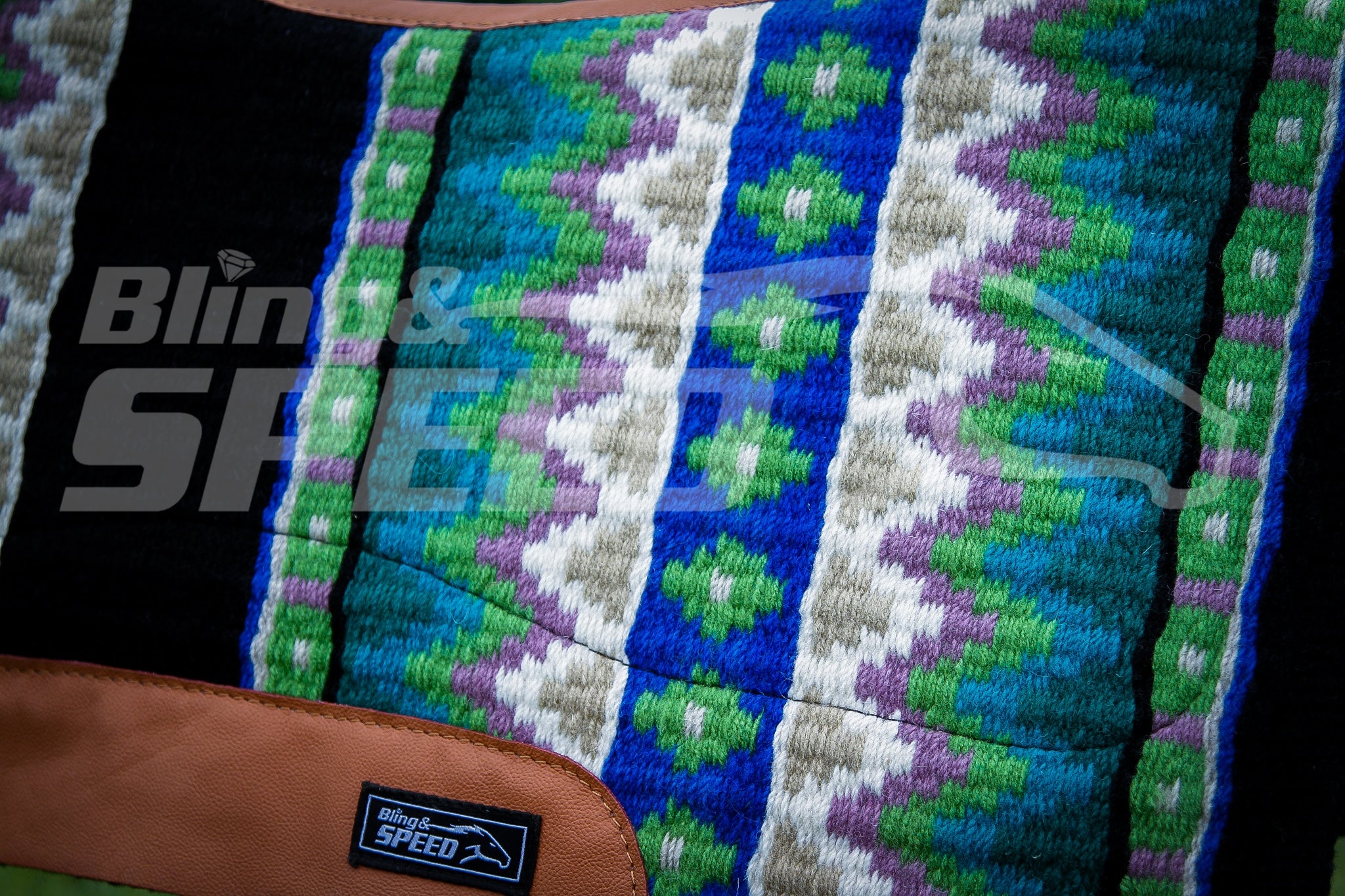 5. "The Emerald Unicorn" Saddle Pad (7873221230830)