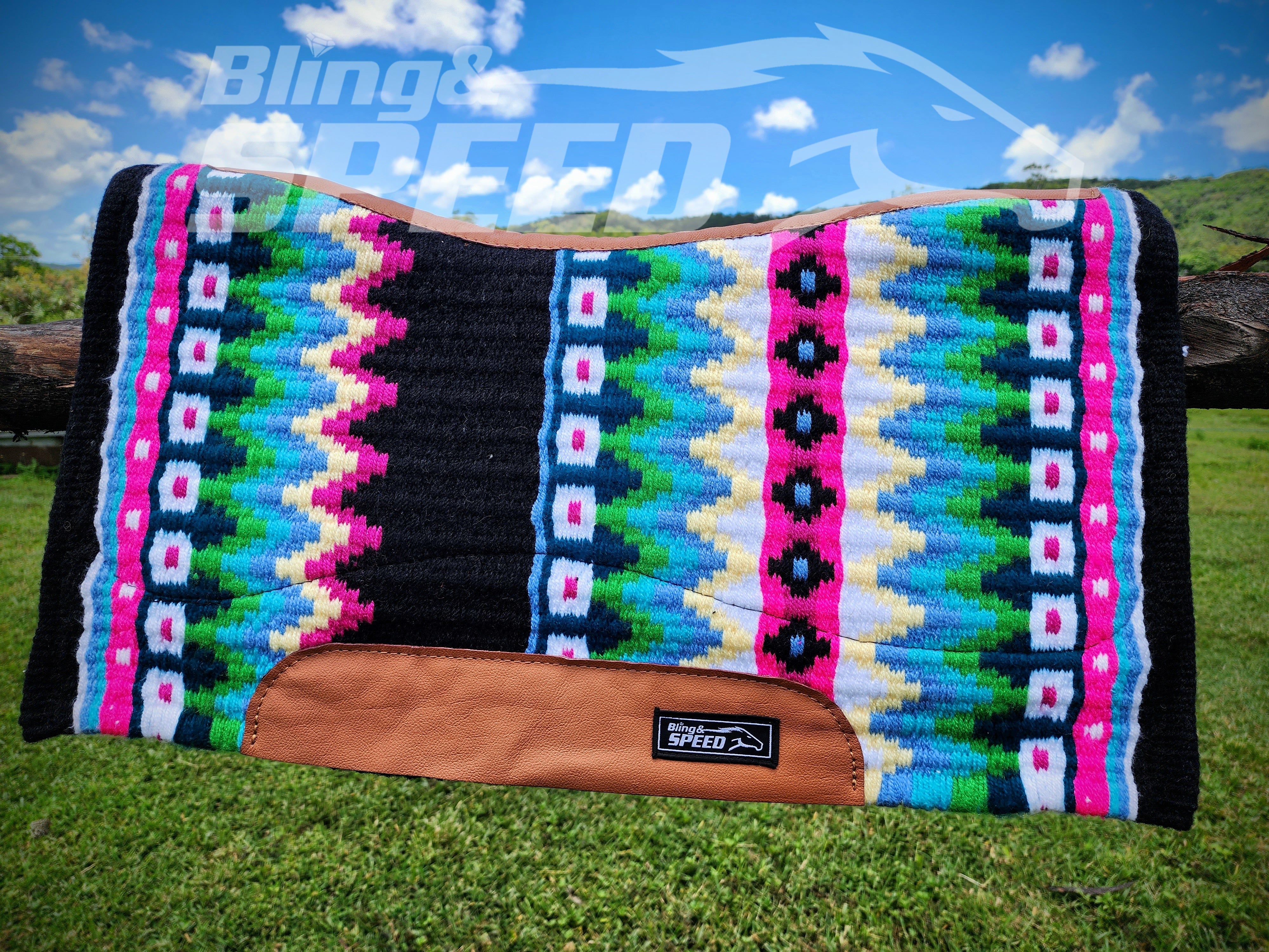 4. "The Citrine Unicorn" Saddle Pad (7873221099758)
