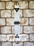Load image into Gallery viewer, New Zealand Corded Wool Girth - Black and Gray (8028680552686)
