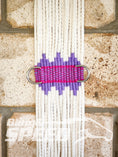 Load image into Gallery viewer, New Zealand Corded Wool Girth - Purple and Pink (8028673507566)
